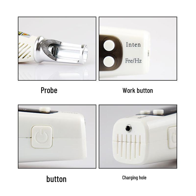 Portable Picosecond Mole and Spot Removal Pen with Red and Blue Light