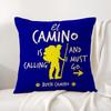 Movie C-Camino De Santiago Pillow Case Natural Linen Organic Fabric Double-Sided Printing Breathable Perfect For Home Decor