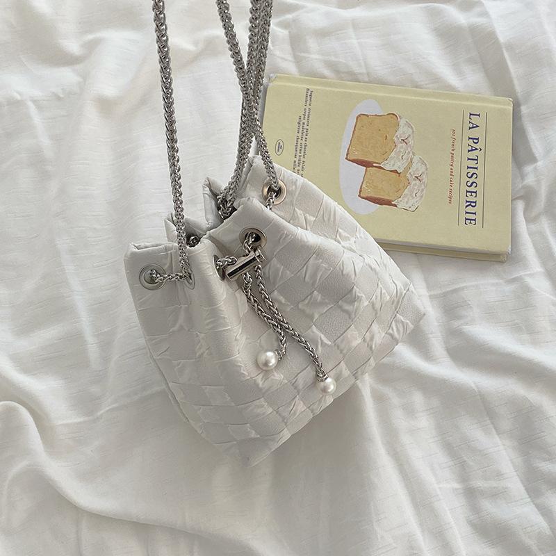 

Portable Bucket Bag Women S Summernewest Trendy Fashion Chain Bag High-End Evening Bag All-Match Messenger Bag