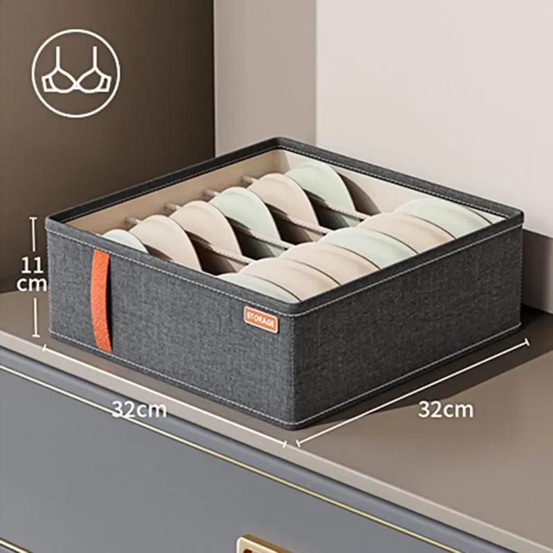 Underwear Socks Bra Organizer Clothing Storage Boxes Wardrobe Clothes Organizer Pants Socks Bedroom Cabinet Drawer Organizer