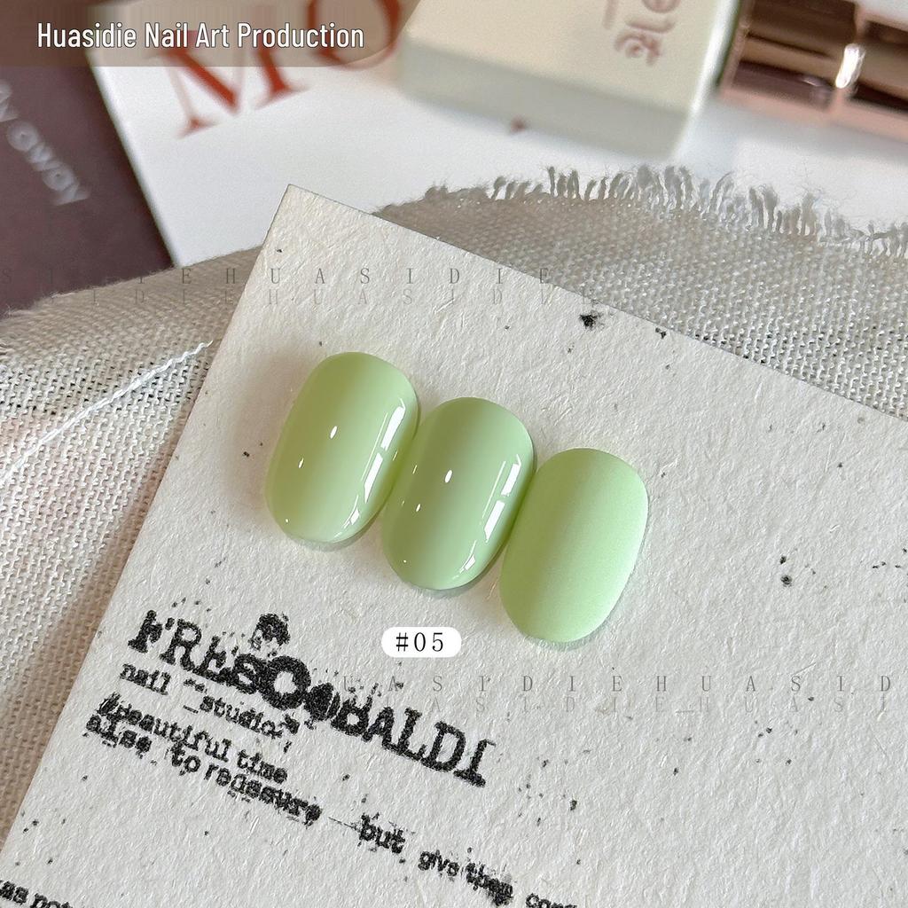 Island Sweetheart 12-Color Nail Gel Polish - Spring/Summer Macaron Collection (15ml)