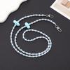 Yi Lian Acrylic Beaded Phone Chain: Pearl Crossbody Strap Charm for Women
