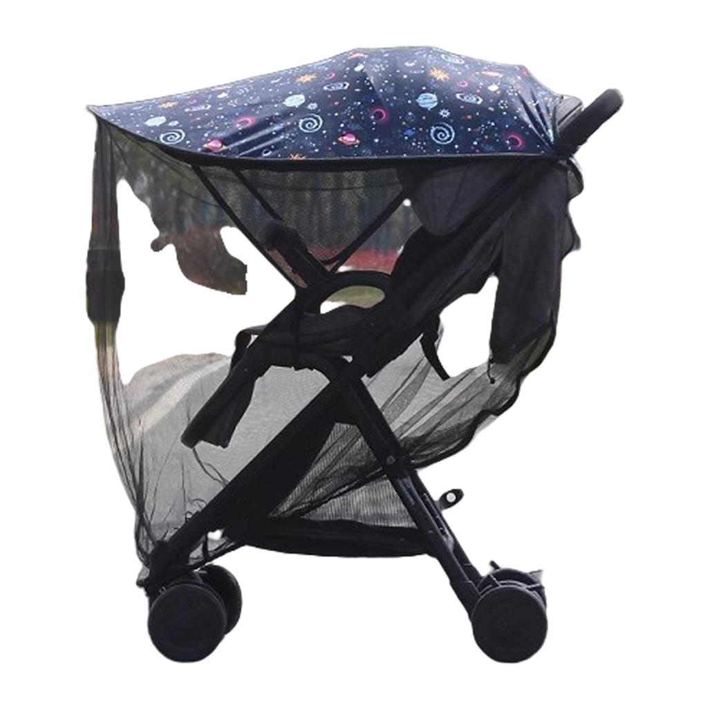 Copertină universală pentru cărucior, parasolar, impermeabil, oferă protecție solară pentru pielea delicată și curățare ușoară