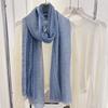 Versatile Linen Scarf Elegant Cotton Scarf Shoulder Wrap  Summer Spring Autumn for Women