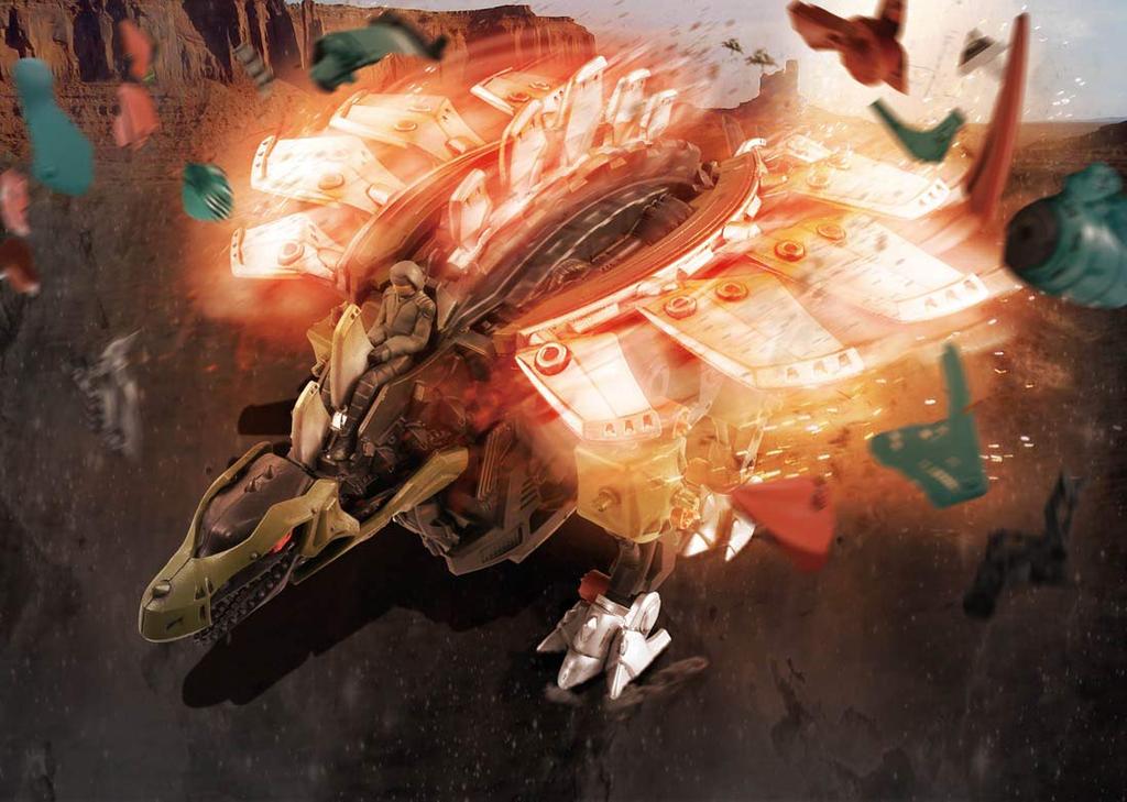 ZOIDS Zoids Wild ZW14 Stegosega