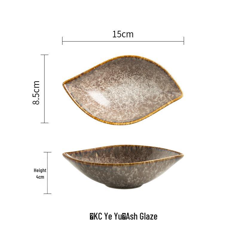 Japanese Ceramic Dipping Sauce Dish for Seasoning, Vinegar, or Soy Sauce - Small, Elegant, Versatile Dish for Hot Pot Buffets
