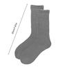 1 Pair Women Crew Socks Solid Color Ribbed Calf Scrunch Boot Socks Elastic Warm Socks Versatile Footwear Accessory