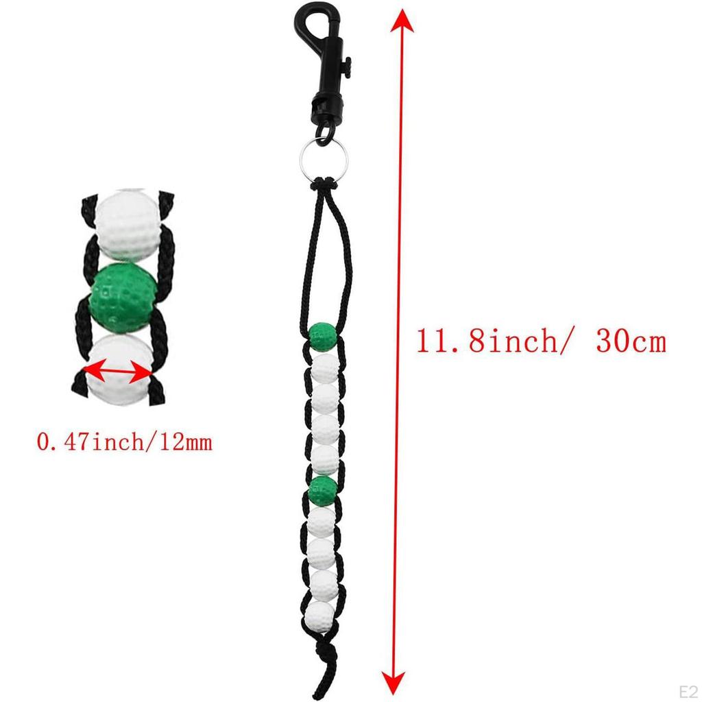 Golf Beads Score Counter Gifts Replace Accessories for Women Golfer Referee