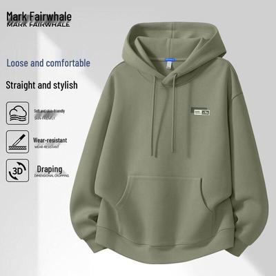 Men's American Retro Casual Hooded Sweatshirt