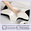 Butterfly Memory Foam Pillow - Recommended Cervical Support with 3D Airflow Tech for Pain-Free Sleep & Instant Neck Relief
