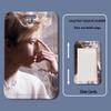 Xue Zhiqian Sliding Plastic Card Holder: Student ID, Meal Card, Name Tag, Work Pass, Bus Access