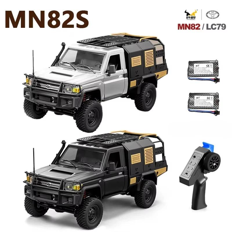 MN MODEL 1:12 RC Car MN82 MN82s LC79 Toyota Land Cruiser ORV Rock Crawler Truck Off-Road Pickup Vehicle Model Collection Toy