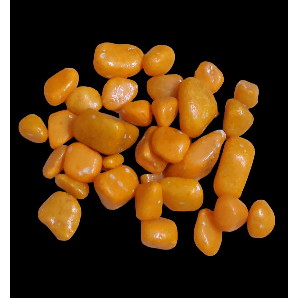 @ Orange Stone Marble Pebbles For Home And Garden 100 Grams U141 MJ-120-60%OFF