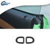 Car Door Lock P Cover Ring Trim Decor For Ford Mustang 10-14 Carbon Fiber