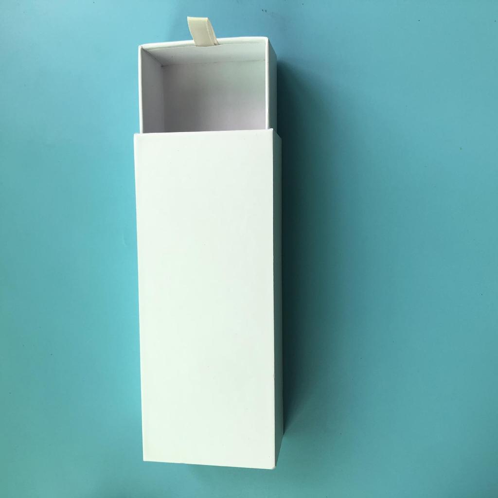 Rectangular Solid Color Drawer-Type Eyeglass Case - Portable, Pressure-Resistant Sunglasses Holder.