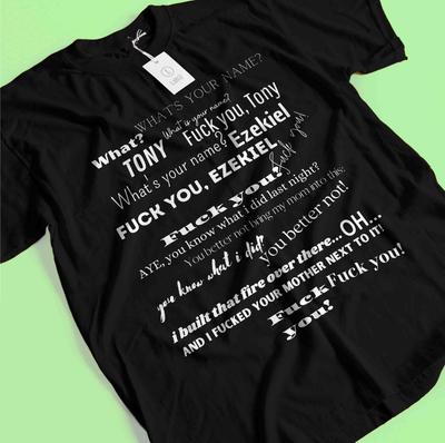 T-shirt Mème Quel est ton nom T-shirt Mèmes Drôles T-shirt Viral Ezekiel Célèbre
