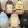 Backpack Women'S Lightweight And Versatile Fashion Backpack, High-Value Simple And Large-Capacity Student Schoolbag