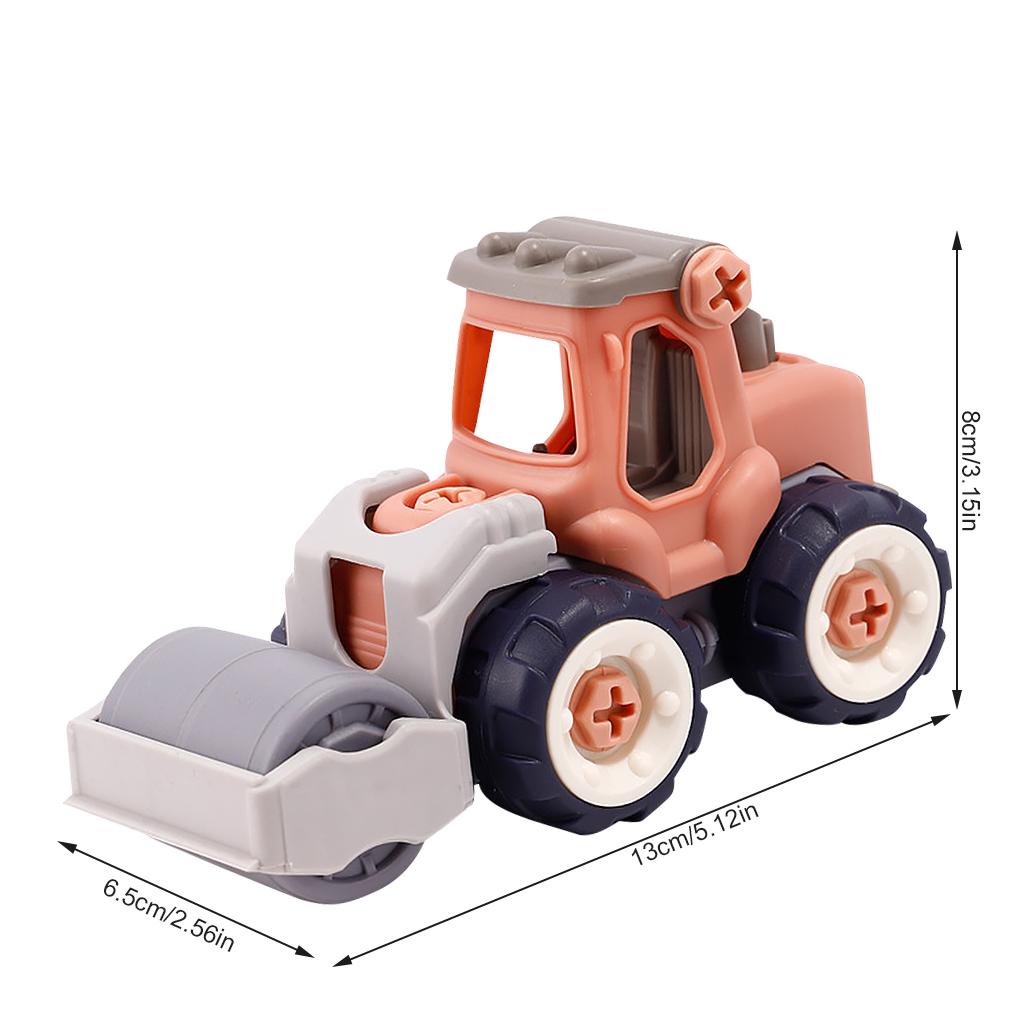 Simulation Kids Engineering Construction Vehicles Farm Toy Truck Model Small Kindergarten Learning Play Boys Gift Indoor