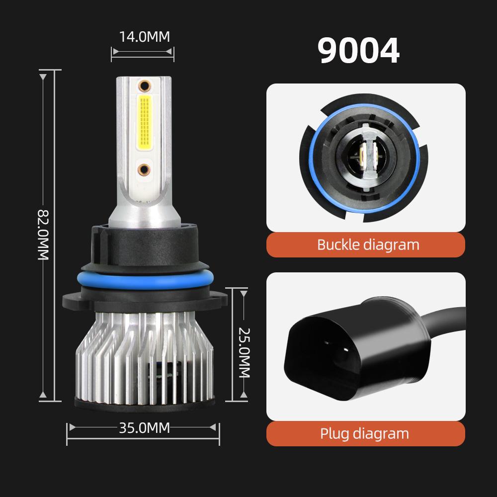 30000LM H7 Canbus LED Scheinwerferlampen 300W 9005 HB3 9006 HB4 H1 H4 H11 H13 9004 9007 Turbo Auto Scheinwerfer 12V 24V Autolichter