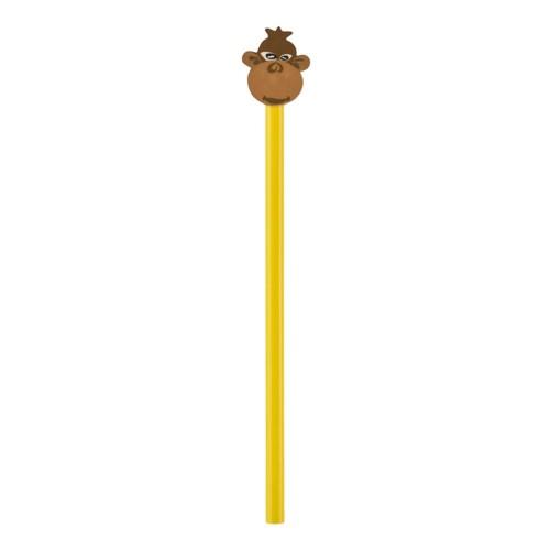 MidOcean Circo Monkey Wooden Pencil With Eraser
