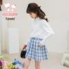 Girls' Long Sleeve Doll Collar Academy Shirt