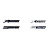 For BMW GT Series E63 E64 F06 F12 F13 G32 Black GT 630i 630d 640i 640d XDrive SDrive ABS Car Trunk Logo Alphanumeric Emblem pf2