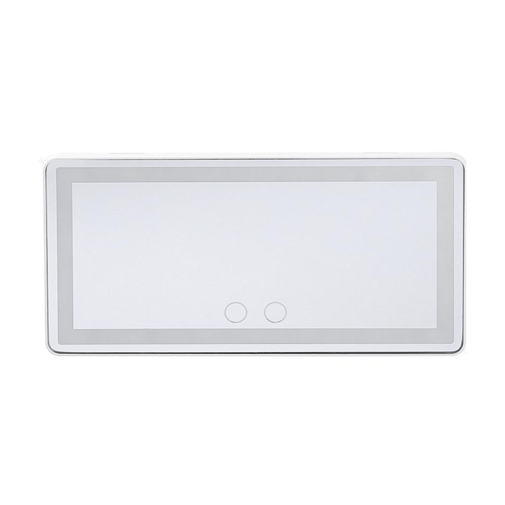 Car SunVisor Vanity Mirror - Rechargeable LED Light Makeup Mirror for All Car - Universal Car Sun