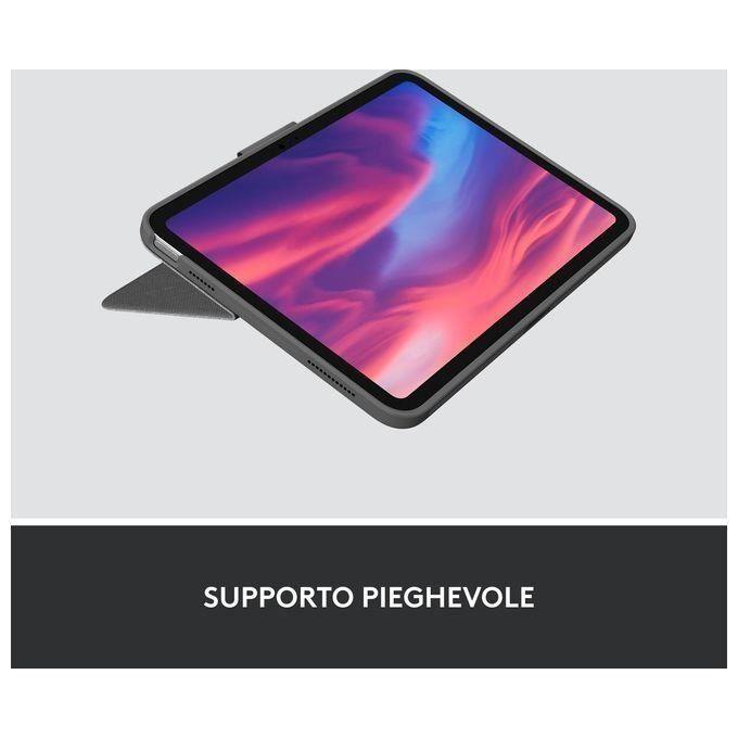 Logitech Combo Touch Étui clavier pour iPad détachable 10e génération - Grey - Italian Layout