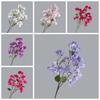 5pcs Artificial Bougainvillea Flower INS Style 86cm Tall Silk Bougainvillea Fake Flowers for Wedding Road Leading Archway Decor