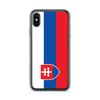 Coque Téléphone – Drapeau De La Slovaquie – Compatible iPhone XS – Étui Souple – Résistant Et Antichoc - Silicone - Pixelforma