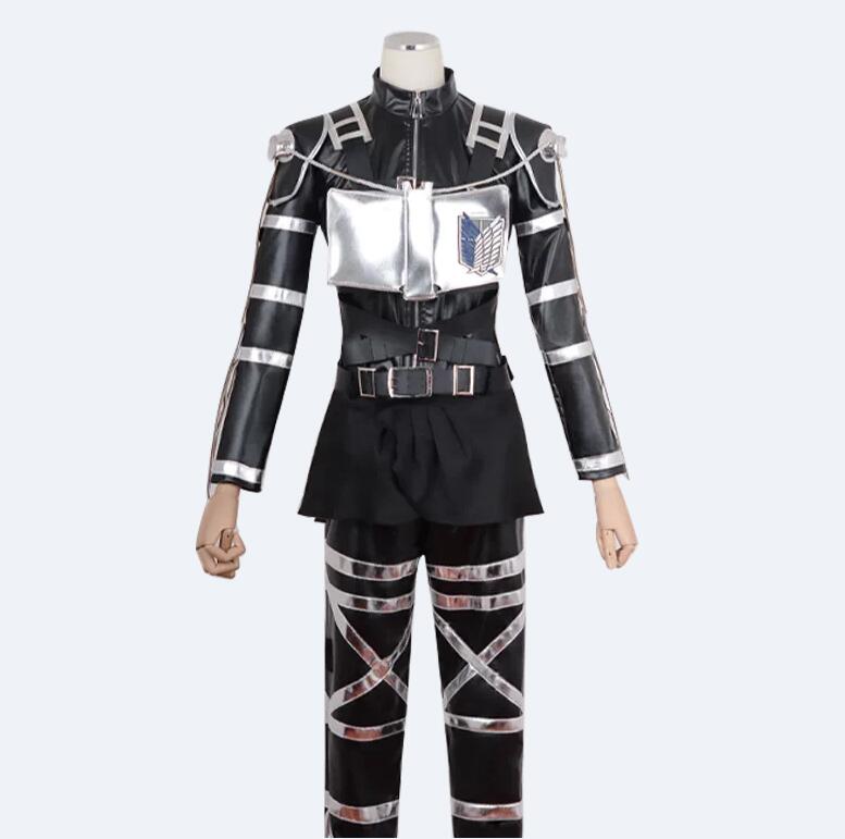 Aot Mikasa Cosplay Costume Final Season Movie Titan Jean Levi Rivaille Ackerman Armin Hange Eren Combat Suit Bodysuit