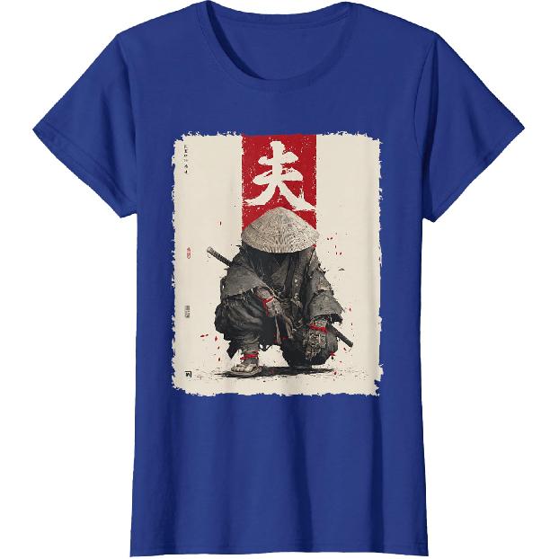 Samurai, Warrior, for Men | Japanese Ninja, Anime, Katana T-Shirt