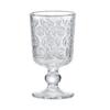 High-Stem Engraved Retro European Style Baijiu & Cocktail Glasses - Mini Spirit Wine Glasses (Set of 1 or 2)