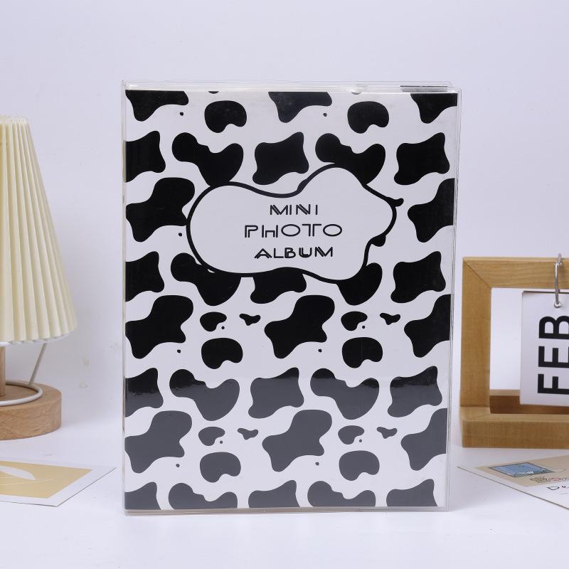 Instax 5-inch PVC Photo Album, Cartoon Design, 2-Pocket, Large Capacity for 80 Pics