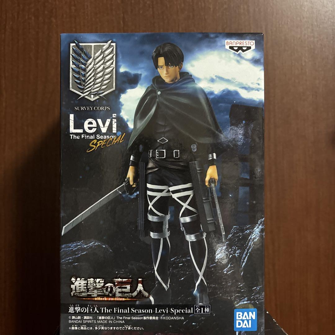

[USED] Attack on Titan Levi Figure SPECIAL