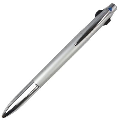 Caneta Esferográfica Mitsubishi Pencil Jetstream Prime Prata Fácil de 0,7", 3 Cores, Escrever, SXE3300007.26