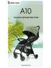 A10 Baby Stroller: Lightweight, Foldable, Four-Wheel Design for Sitting and Lying Down.