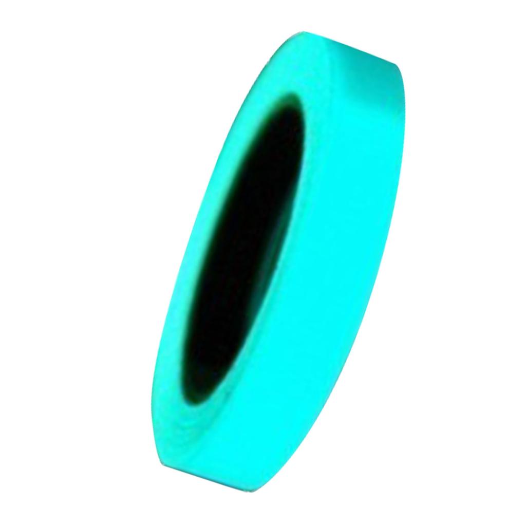 Glow in The Dark Tape 0.6in X 9.8ft Self Adhesive Luminous Sticker for Stair Walkway Skirting Board