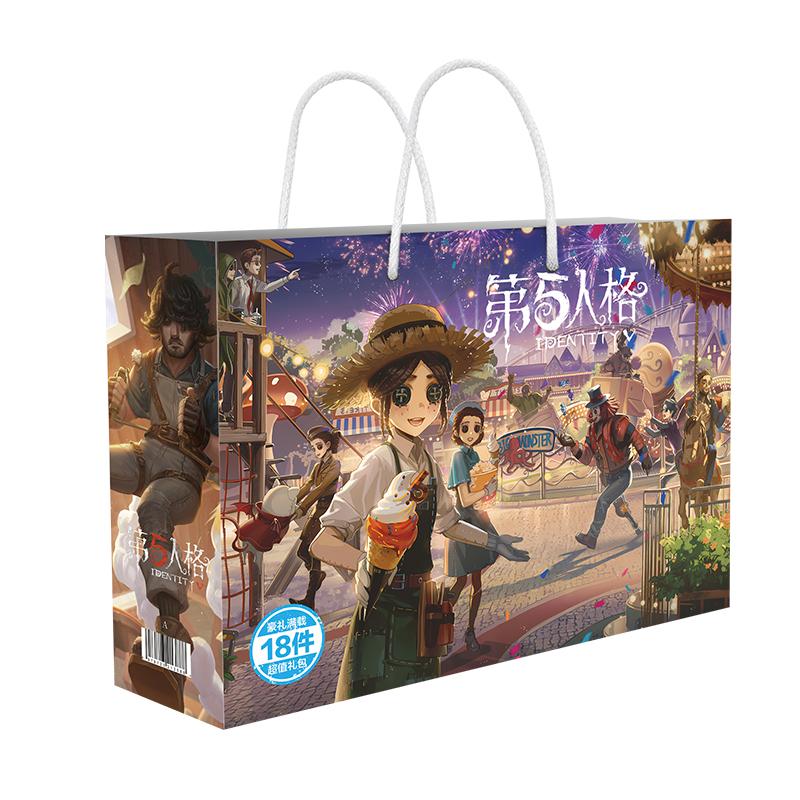 Anime Glücksgeschenktüte Bungou Stray Dogs Haikyuu Sammlung Spielzeug Enthält Postkarte Poster Lesezeichen Lomo Karten Genshin Impact Figur