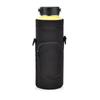 Kuymquat Water Bottle Case Keeps Bottles Cold Adjustable Shoulder Fits Bottles Up To 9cm In Black & Cover, Insulated, & Hot, 1000ml-1200ml, Neoprene,