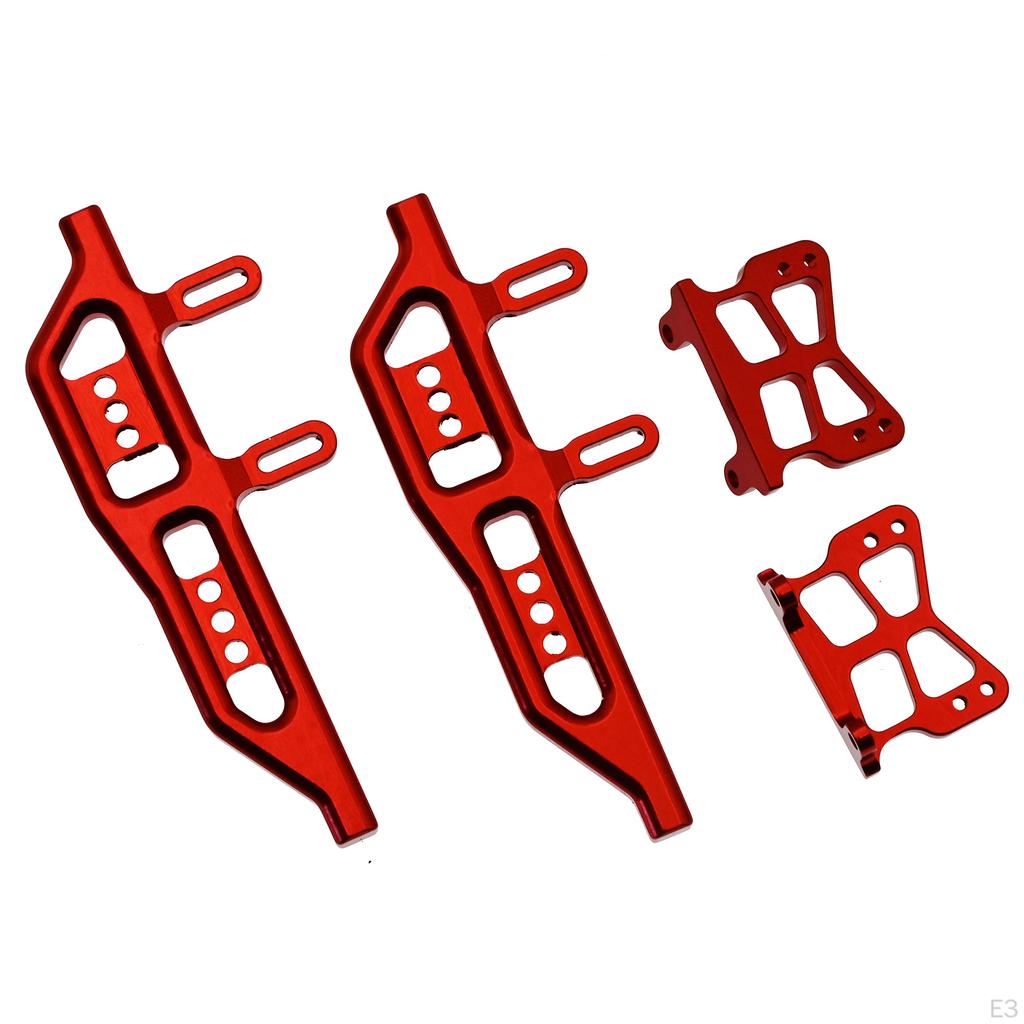 Metal Side Pedal Set Board Step for Axial SCX24 AXI00002 1/24 RC Car Spare Parts