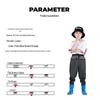 Yudoduo Kids' Waterproof Fishing Waders with Boots