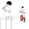 Suporte Universal para Monitor de Bebê Suporte Flexível de Torção Suporte para Webcam Sem Furos Haste para Berço