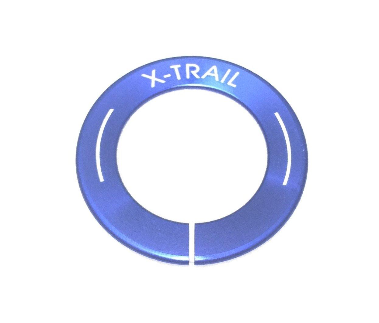 

Кнопка запуска двигателя Nissan X-Trail T32, Кольцо стартера, Декорация, Интерьер, Наружный элемент, синий синий