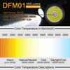 SecurityIng DFM01 1800LM 5 Modes Light Scuba Diving Flashlight for Diving with Magnetic Rotary Switch
