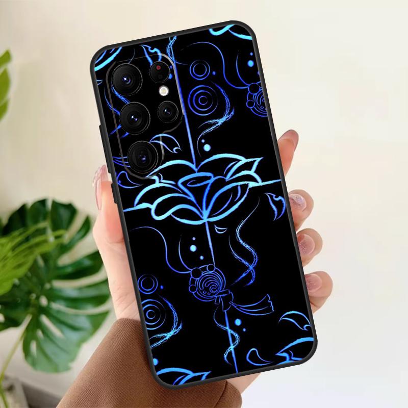 Genshin Impact Kamisato Ayato Soft Case For Samsung Galaxy S21 S22 S23 S24 S25 Ultra S9 S10 Plus S20 FE S24 FE Phone Cover
