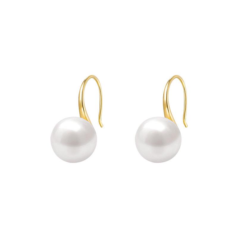 Pearl French Retro Stud Earrings - Elegant, Unique Design for Women
