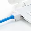 Sanwa Supply LAN Cable Lock SL-93 RJ45 Security Lock for Network Connector Port Cover with Special Wrench Key Anti-Theft Device