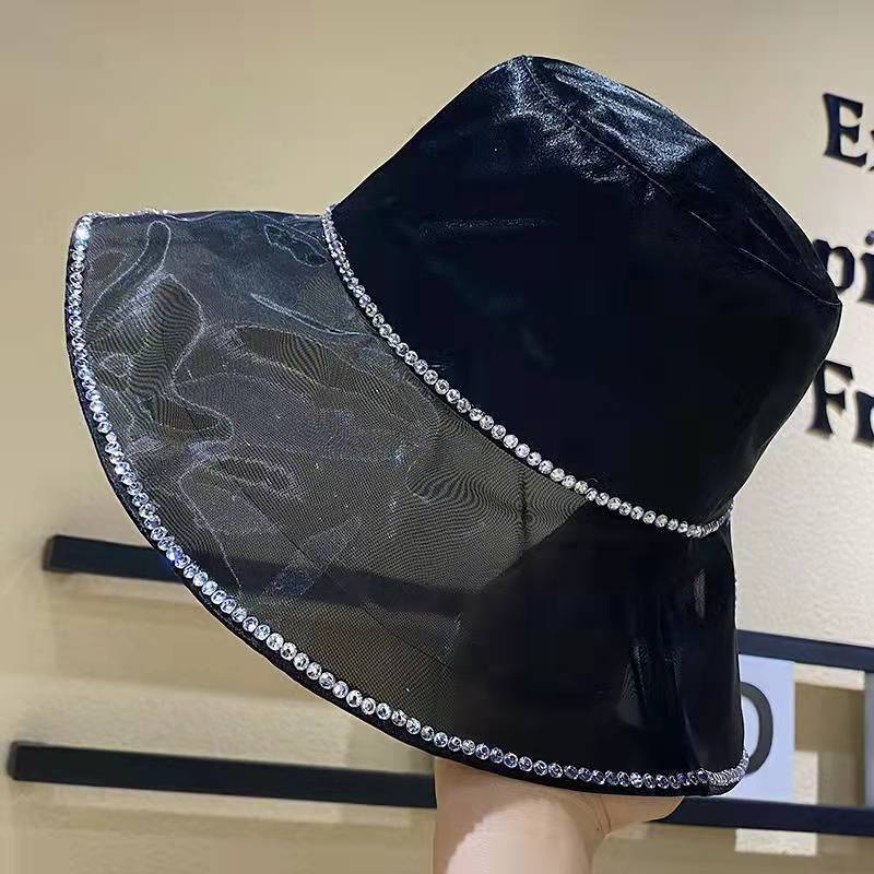 Summer Big Brimmed Sunscreen Outdoor Fisherman's Hat UV Hat Brimmed Breathable Mesh Sunshade Hat Sun Hat