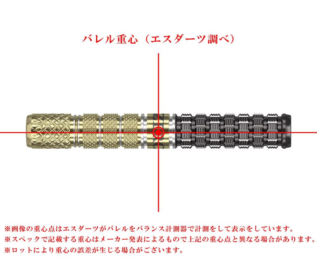 TARGET Black Mark Len Len Agwily Player Model MARQUE Darts 2BA Barrel [Target] (BLACK REYN) 17.5g